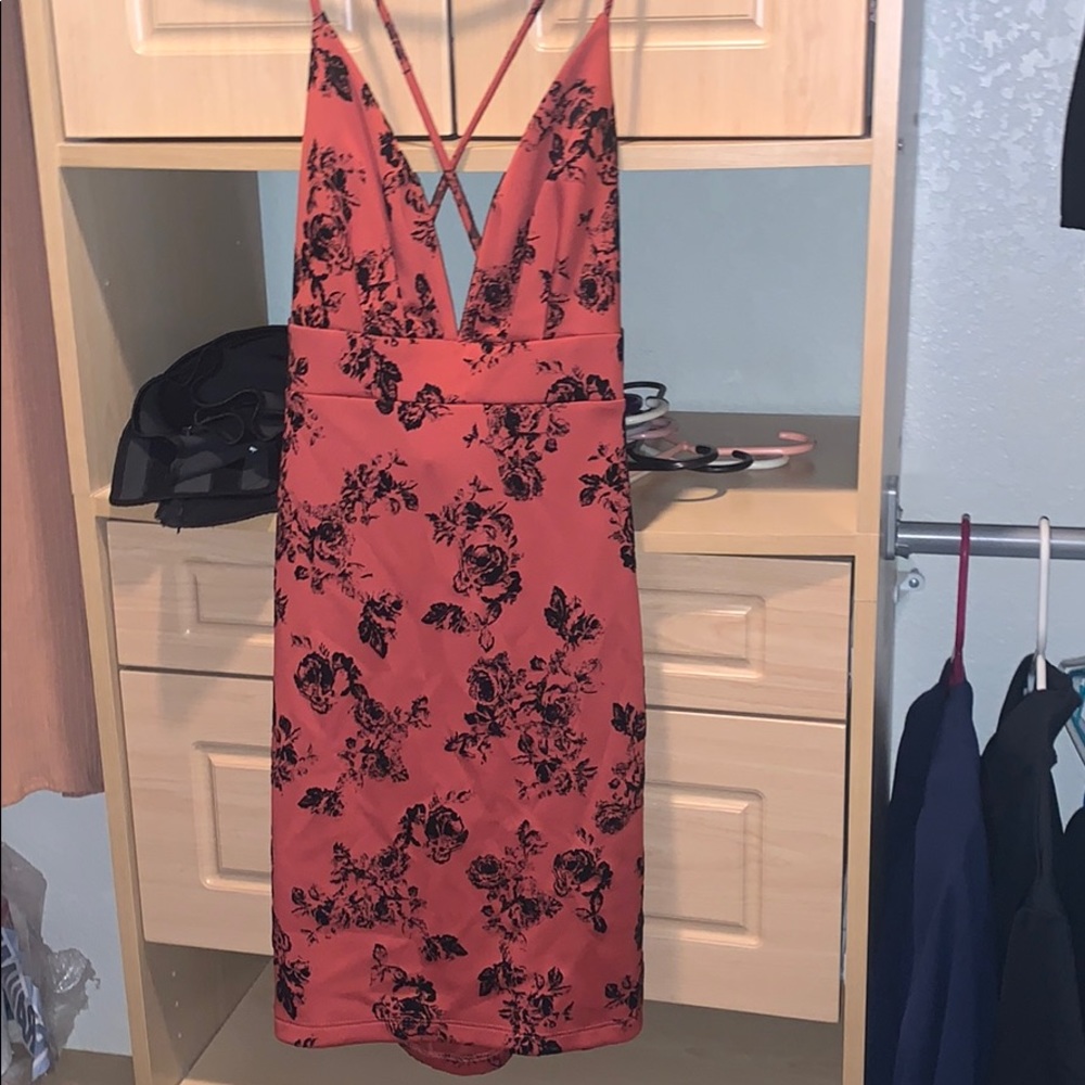 Strappy mini dress